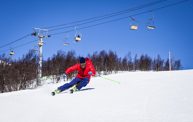 Skiing